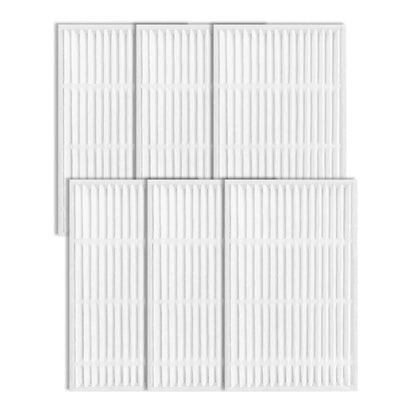 Filter Kit for Vyzzle D10 Robotic Vacuum Cleaner (Includes 6 Filters)