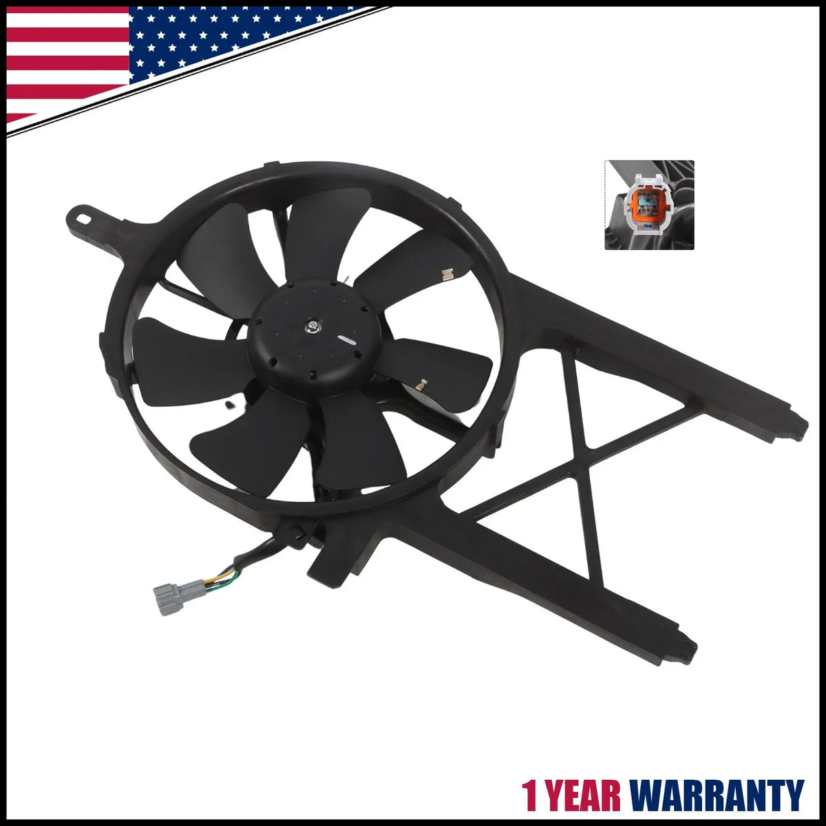 A/C Condenser Cooling Fan Assembly for Nissan Frontier (2005–2021) 611260