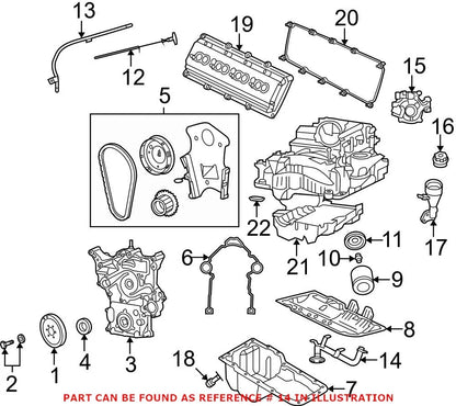 Transfer Case Oil Pump Hose for Jeep Grand Cherokee (2005–2010) 53021522AE