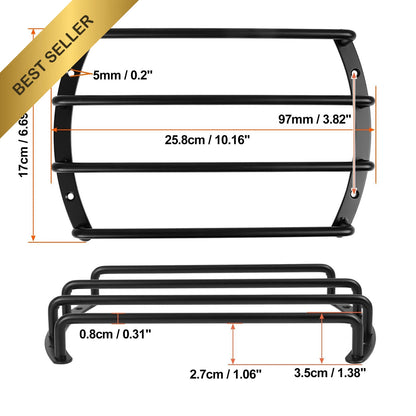 8 Inch Black Metal Car Subwoofer Speaker Grill Cover Guard for Universal Models