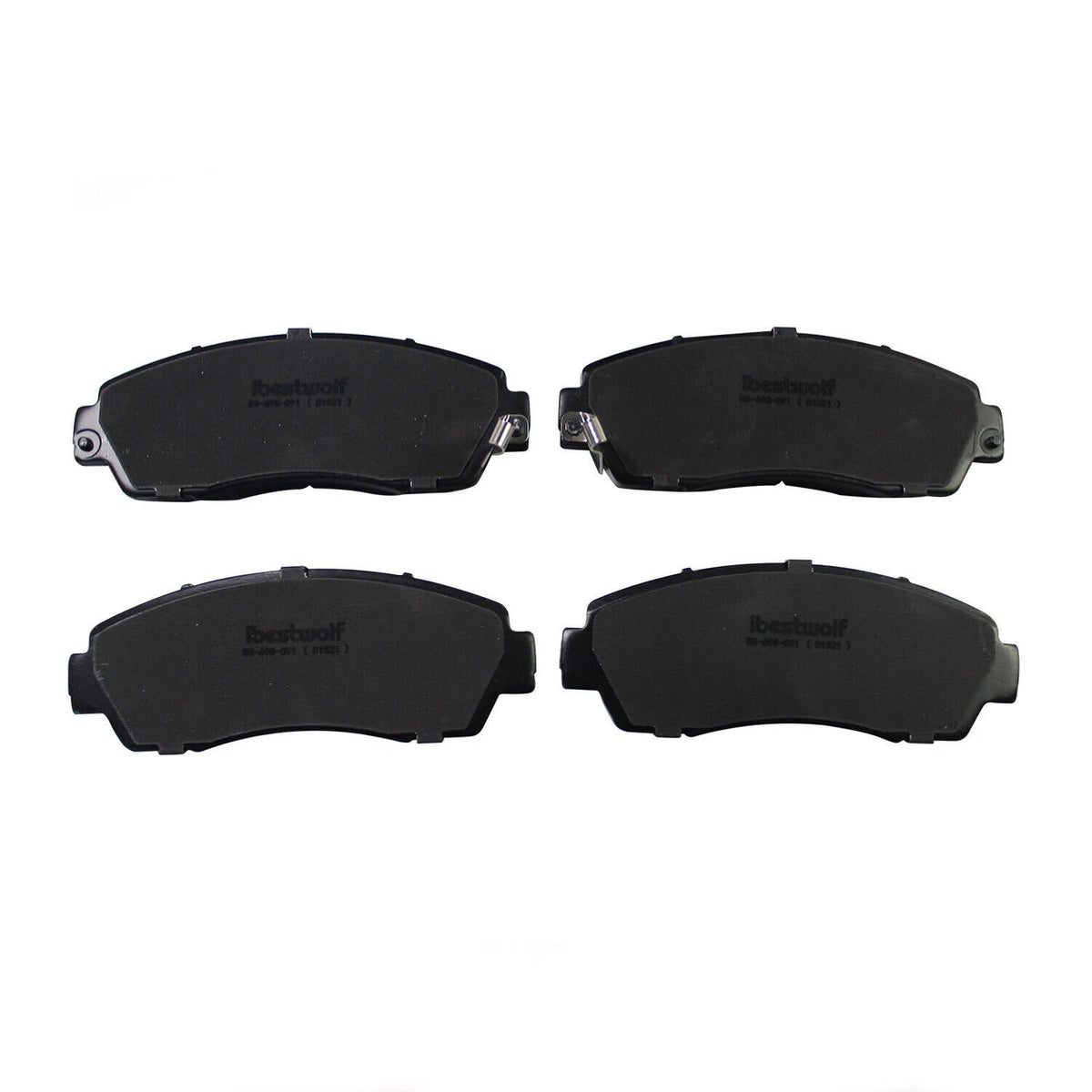 Set of 4 Front & Rear Ceramic Brake Pads for Acura RDX (2007–2012) P1521 P536 D1521 D536 1521 536