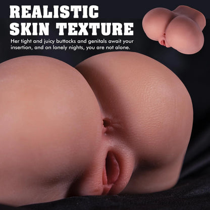 1LB Male Masturbator for Men - Realistic Wheat