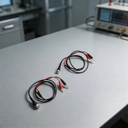 Dual Banana Connector BNC Test Leads 120cm for Oscilloscope (N/A)