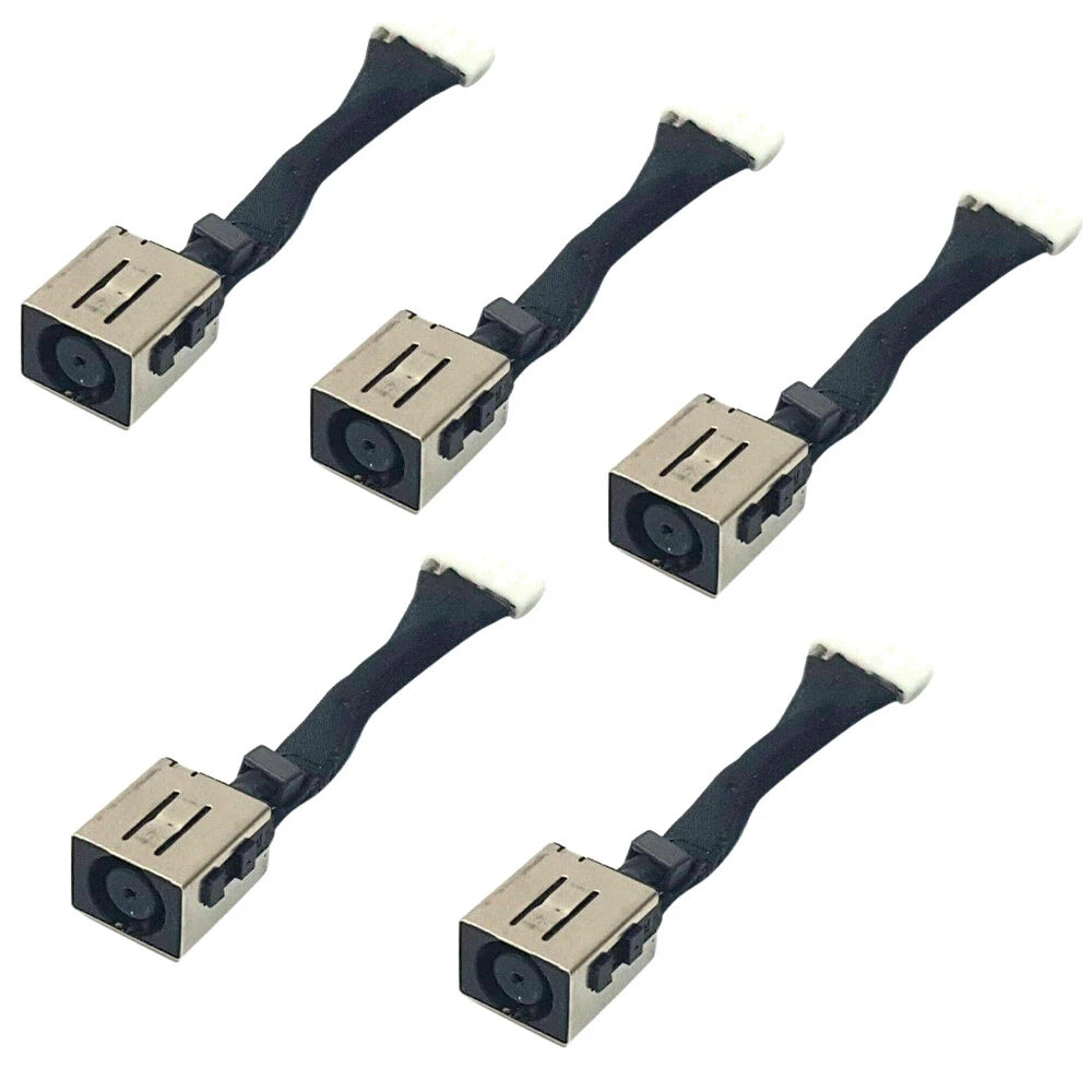 5PC DC Power Jack Charging Port Cable for Dell Latitude 5400 5410 5401 5411