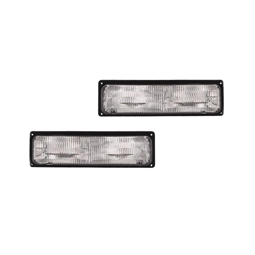 Set of 2 Turn Signal/Park Lights for Chevy C2500 (1999–2000) MLX-PAIR-SHE671A-120L-CL360A54, GM2520128