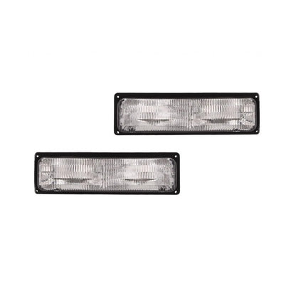 Set of 2 Turn Signal/Park Lights for Chevy C2500 (1999–2000) MLX-PAIR-SHE671A-120L-CL360A54, GM2520128