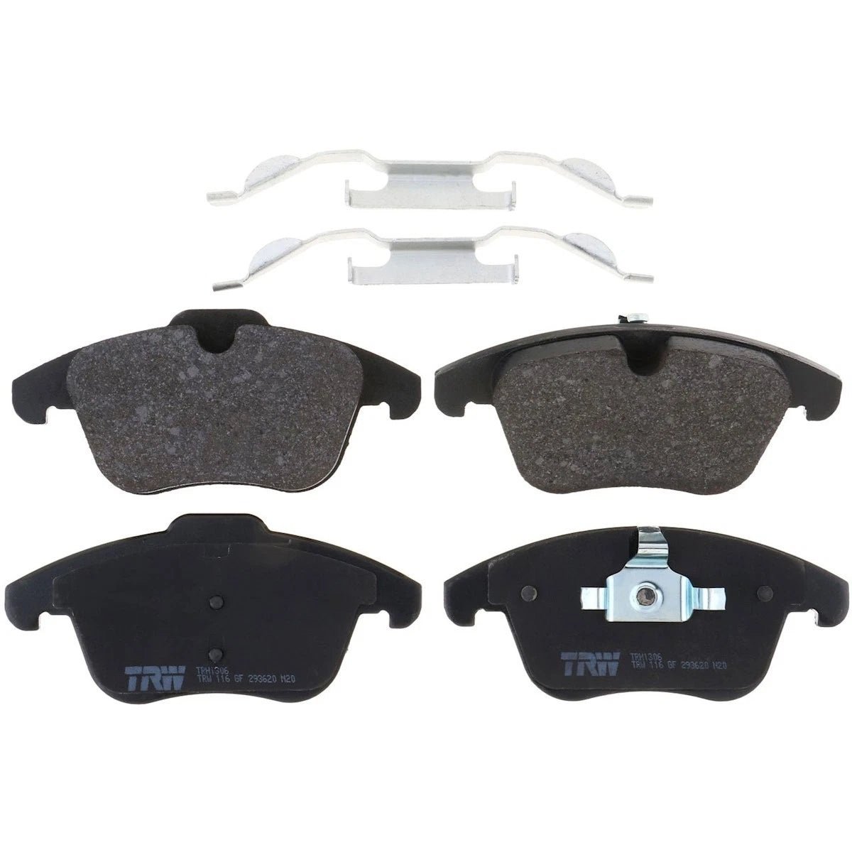 2X TRW Brake Pad Set Front for Volvo S60 V60 S80 XC70 LR2 V70 (2008–2018)