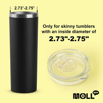 Replacement Lid for Mollcity Skinny Tumbler