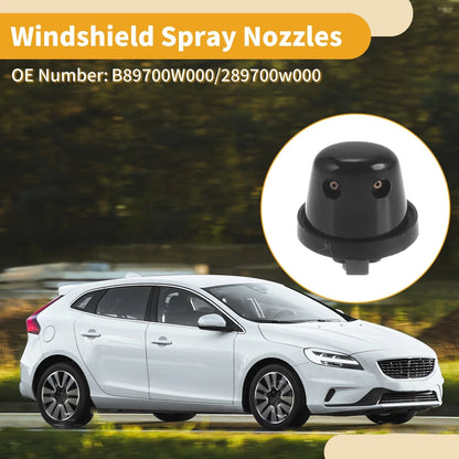2 Pcs Front Windshield Washer Nozzle for Infiniti QX4 (1999–2003) No.B89700W000
