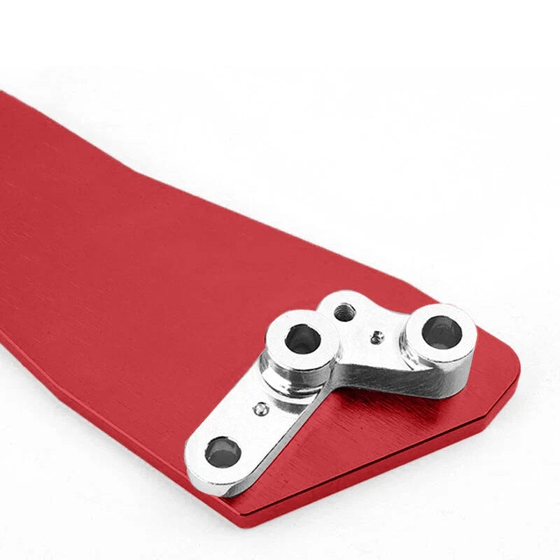 Rear Lower Chassis Tie Subframe Brace Bar Red for Honda Civic EG (1992–1995)