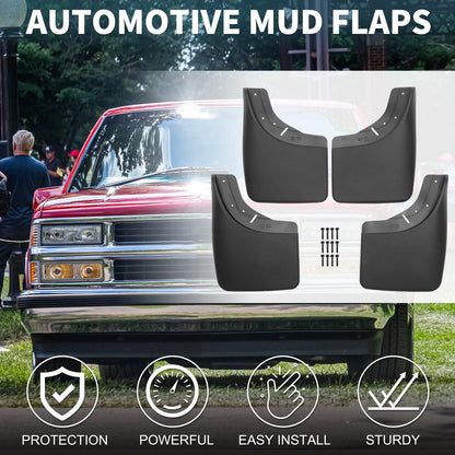 Mud Flap Splash Guard for Chevrolet GMC C1500 K1500 C2500 K2500 (1990–1999)