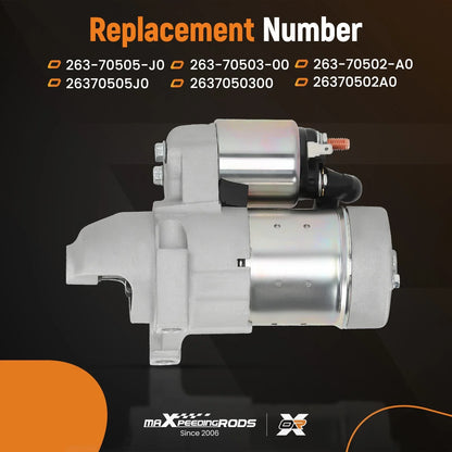 Starter Motor for Subaru Robin EH65 EH72 EH722 (Specific) 26370505J0 26370502A0