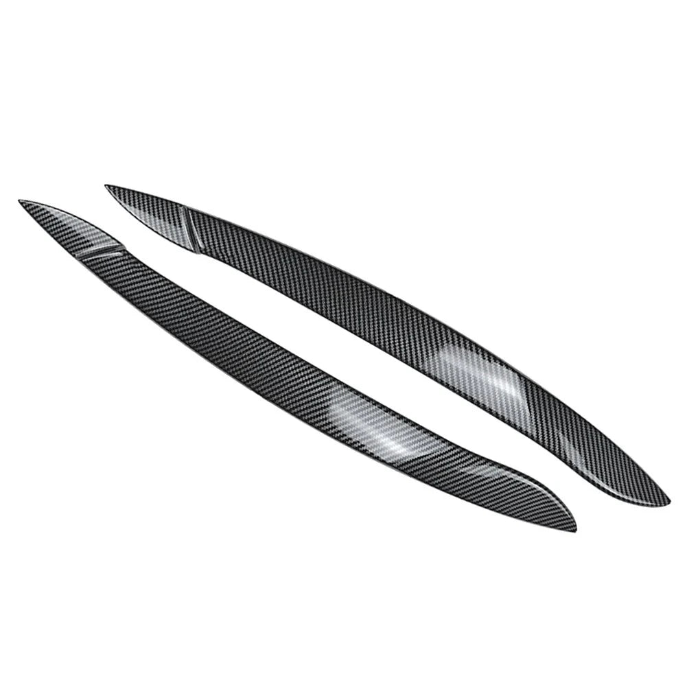 Carbon Fiber Headlight Eyelid Trim for BMW X5 E70 (2008–2013)