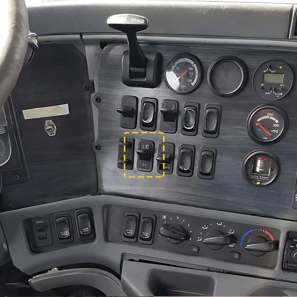 2X Headlight Control Switch Button for Freightliner Columbia (2001–2011)