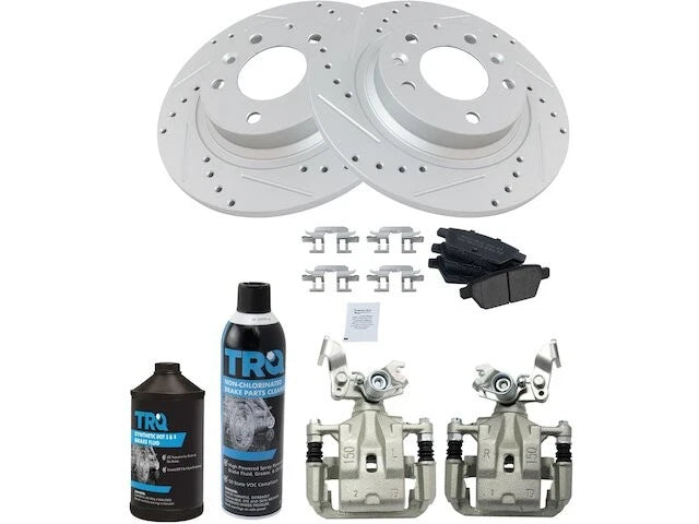 Set of 4 Brake Pads and Rotors for Lincoln Zephyr (2006) 82439ZRHF