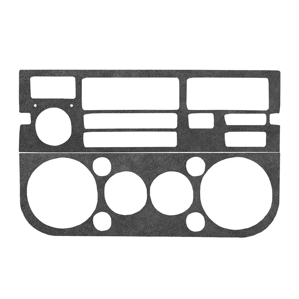 Radio AC Climate Control Panel Cover Trim for BMW 3 Series E36 (1994–1996) Suede Black