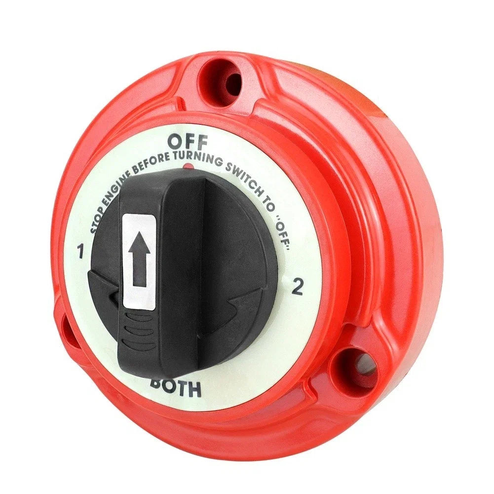 Dual Battery Switch for Marine Boats (6-32V DC)