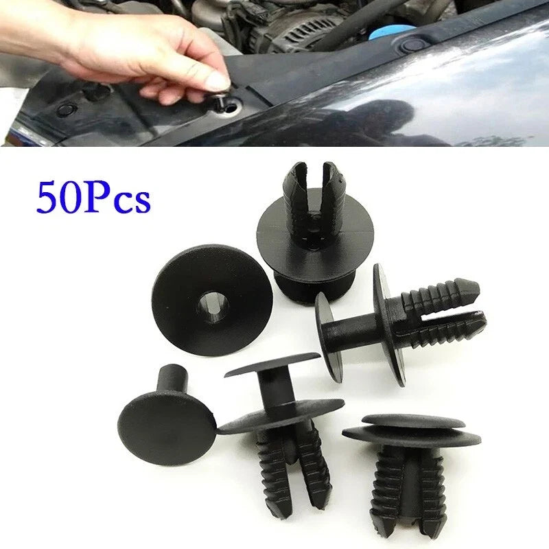 Set of 20 Rivet Clips Fastener for Universal Car