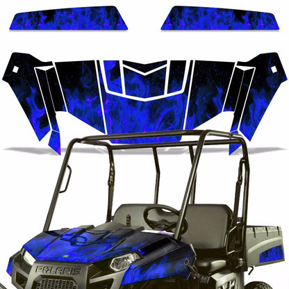 UTV decals graphics stickers for Polaris Ranger EV Electric (2009–2015)