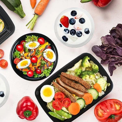 28 oz Food Storage Boxes Set of 4 BPA Free Microwavable Dishwasher Safe