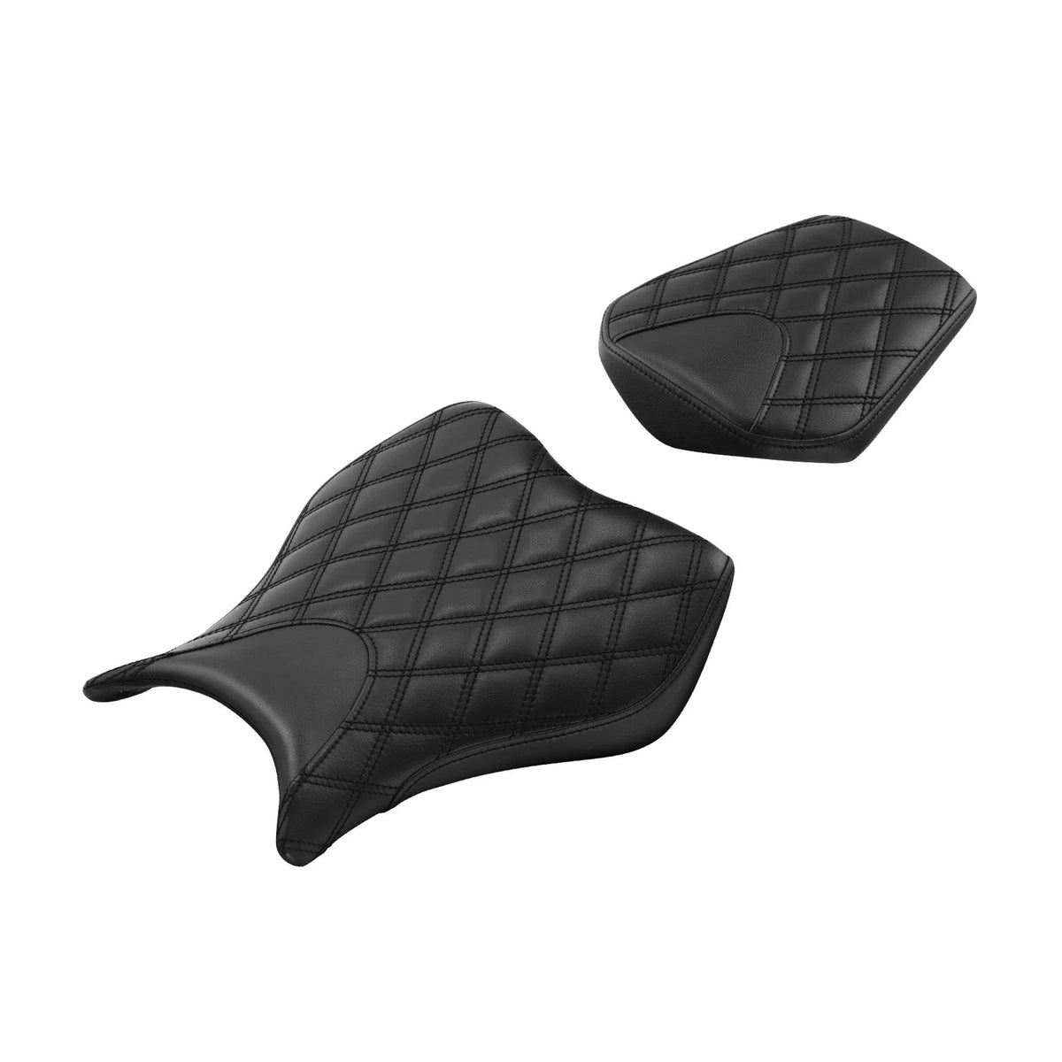 Black Driver & Passenger Seats for Honda CBR1000RR (2008–2016)