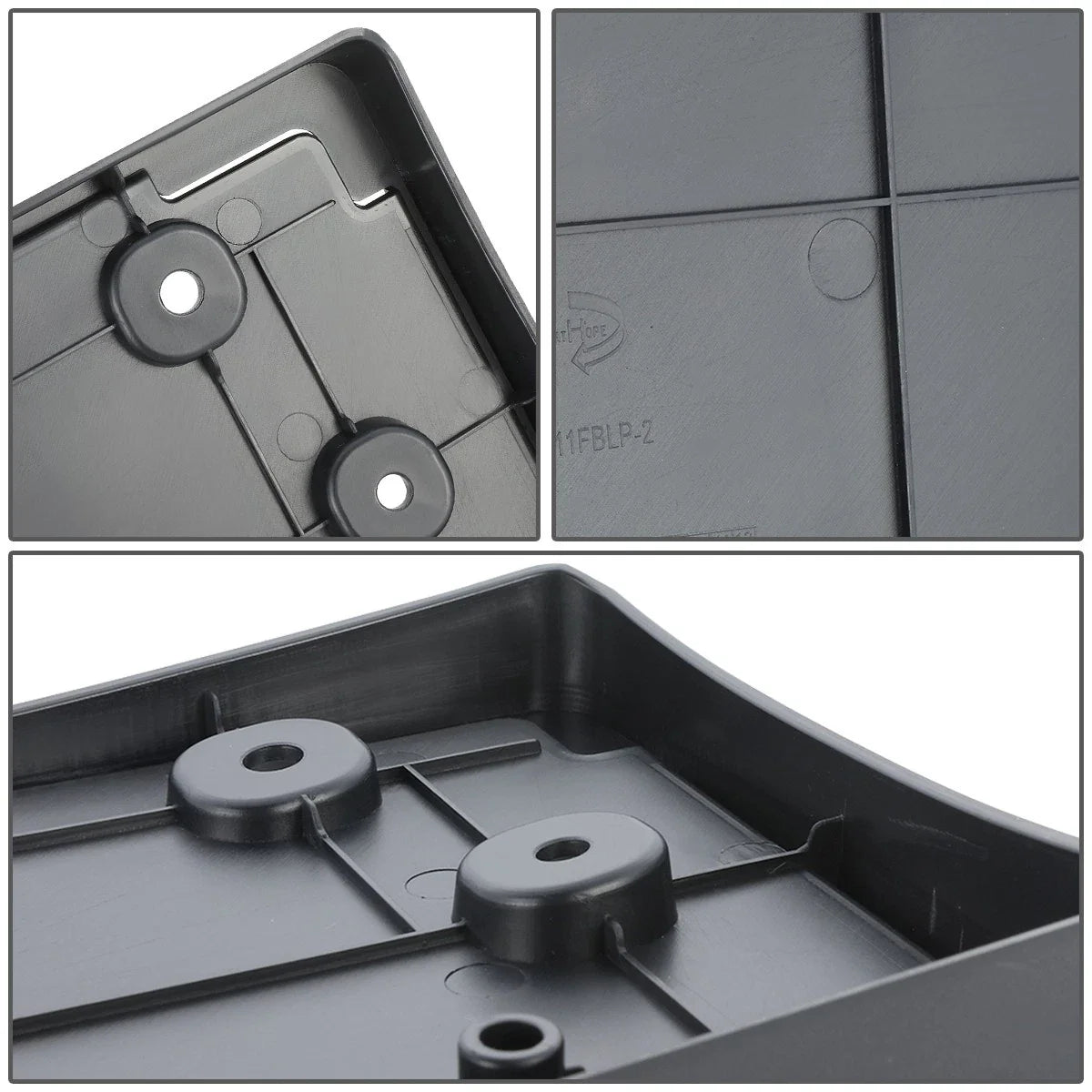 Front Bumper License Plate Mounting Bracket for Chevrolet Cruze (2011–2015)