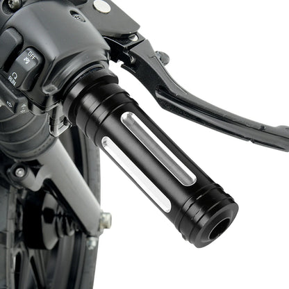 1" Handlebar Hand Grips for Harley Touring Dyna Softail Sportster (1980–2023)