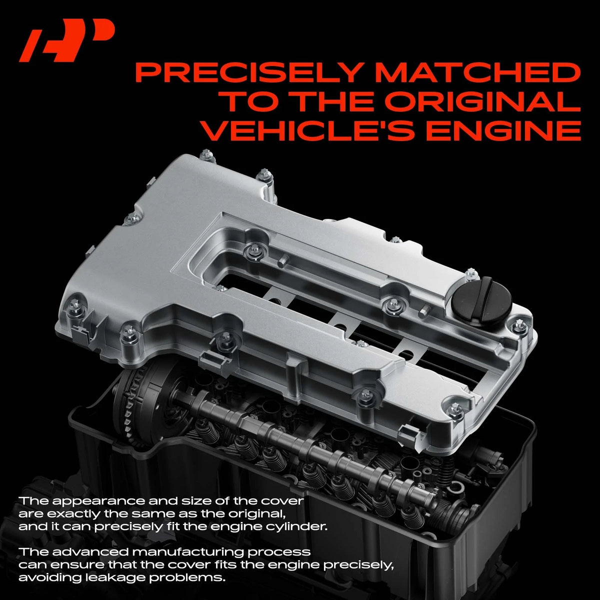 Engine Valley Cover Kit for Chevrolet Express Silverado 2500 (2007–2019) 12598832, 12610141