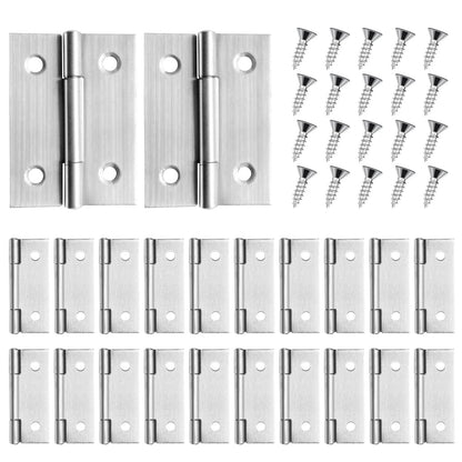 20 PCS Door Hinge for Cabinet (2 inches)