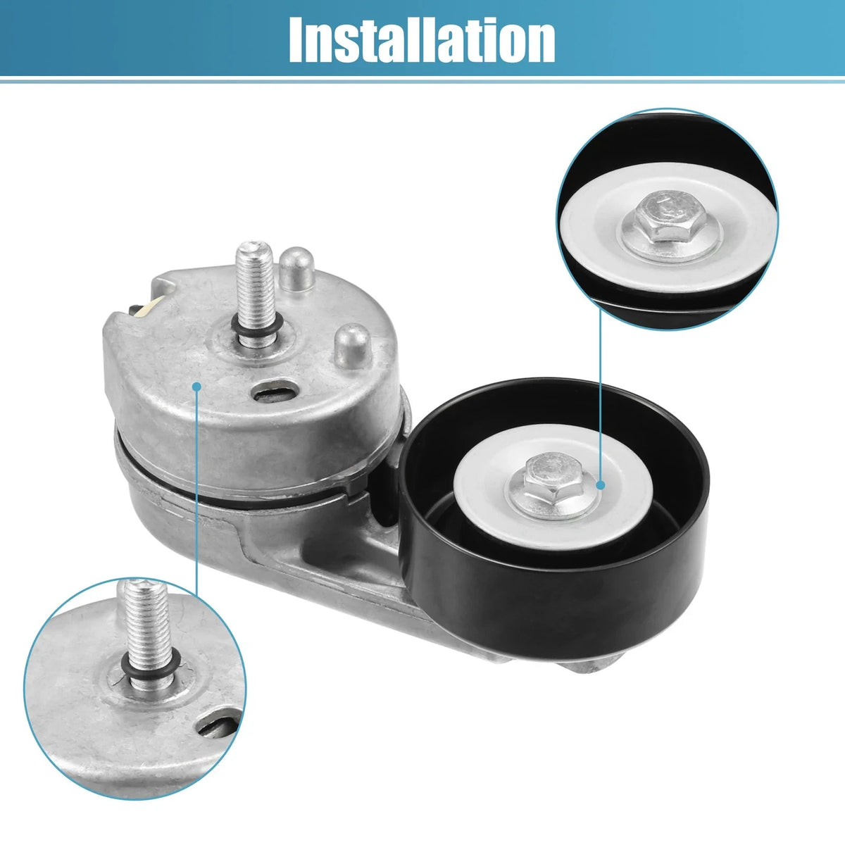 Belt Tensioner Pulley Assembly No. 1X4Z6B209AA for Ford Escape (2005–2008)
