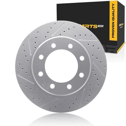 Rotor Set for Dodge Ram 3500/2500/4000 (2009–2010) ALX-PAU-DF-830-40110R-CLA1