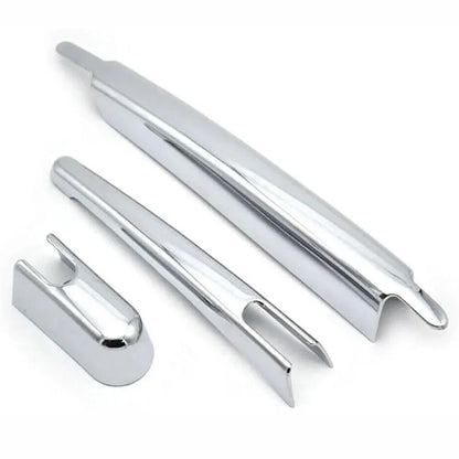 3 x Rear Window Wiper Blade Cover Trim Chrome for Mitsubishi Outlander (2022-24)