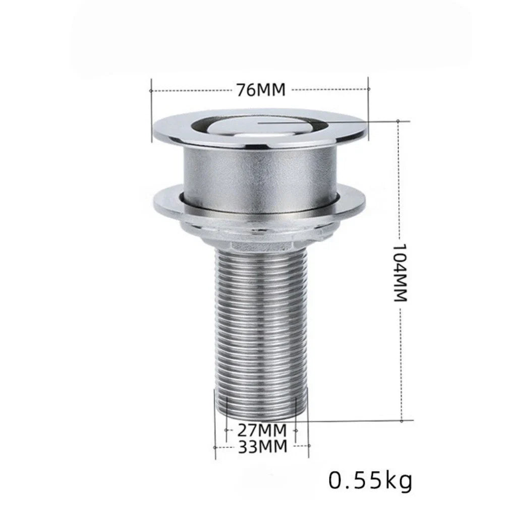 316 Stainless Steel Tank Vent Cap 25mm Bowl Style for Marine Applications