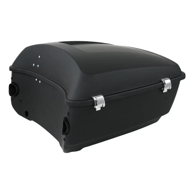 Matte Black King Trunk Speaker Mounts for Harley CVO Electra Glide (2014–2025)