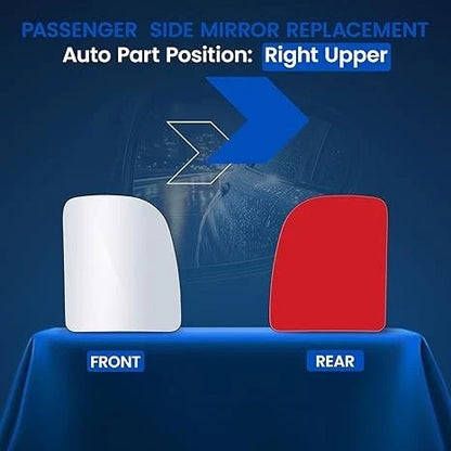 Passenger Right Upper Rear View Mirror Glass for Ford F250/350/450/550 (2008–2016)