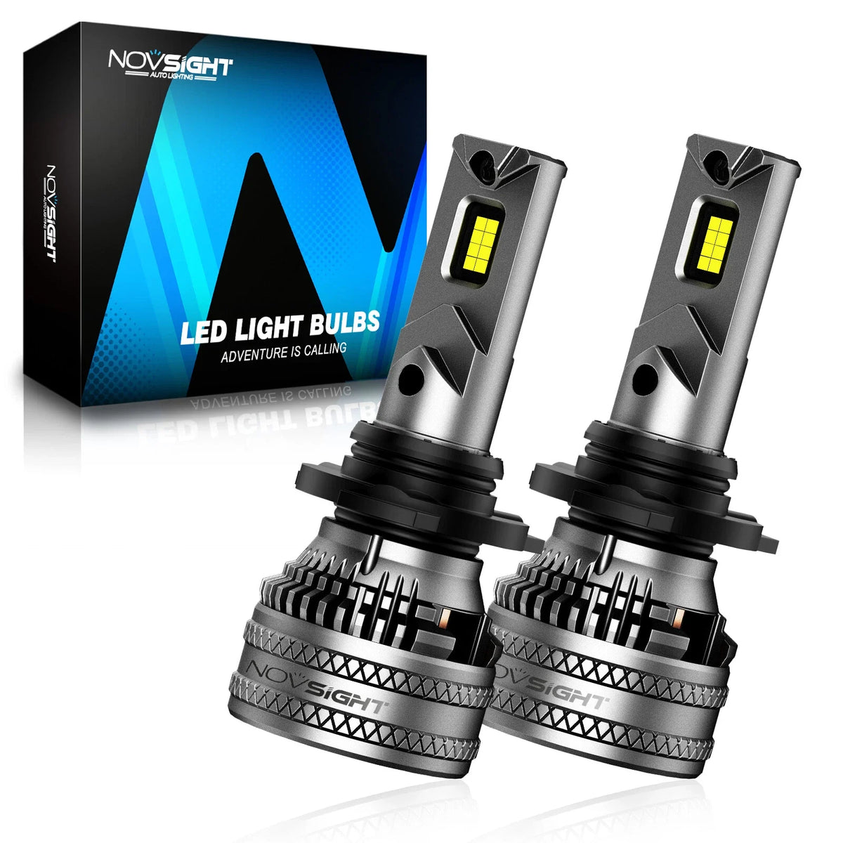 2X 9006 HB4 LED Headlight Bulb Low Beam 6500K 40000LM for