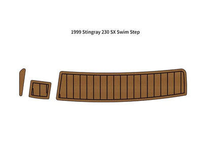 EVA Foam Swim Platform Step Pad for Stingray 230 SX (1999)