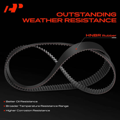 A-Premium Timing Belt for Mitsubishi Montero (2001–2006) MD358549 MZ690639 T320