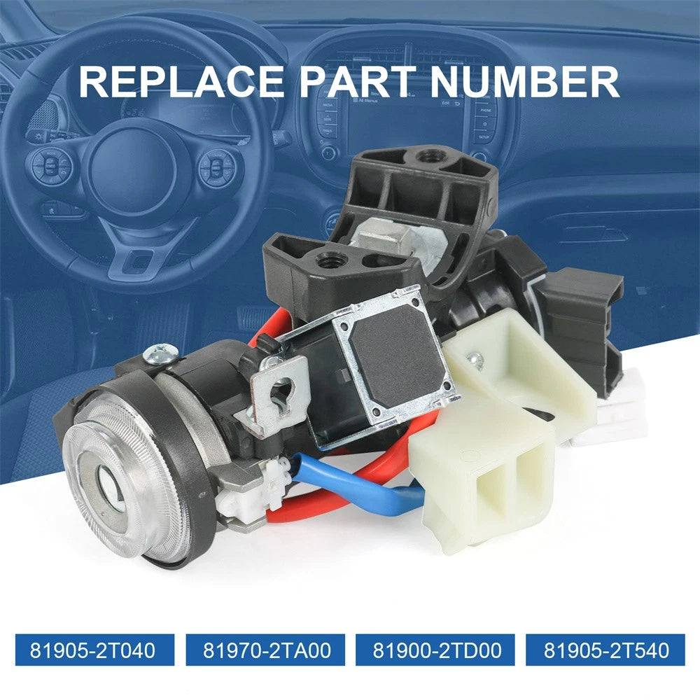Ignition Lock Switch Assembly for Optima (2011–2015) w/Door Lock Cylinder & Keys