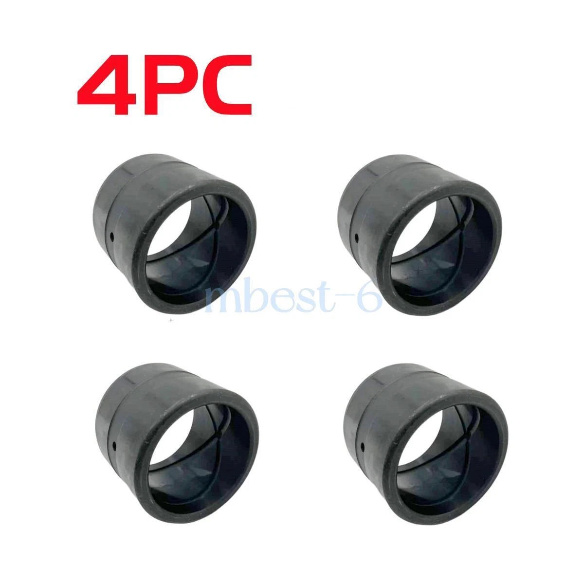 4PC Excavator Bushing Set for 35mm ID (Hard Steel, OD 45mm, L 40mm)