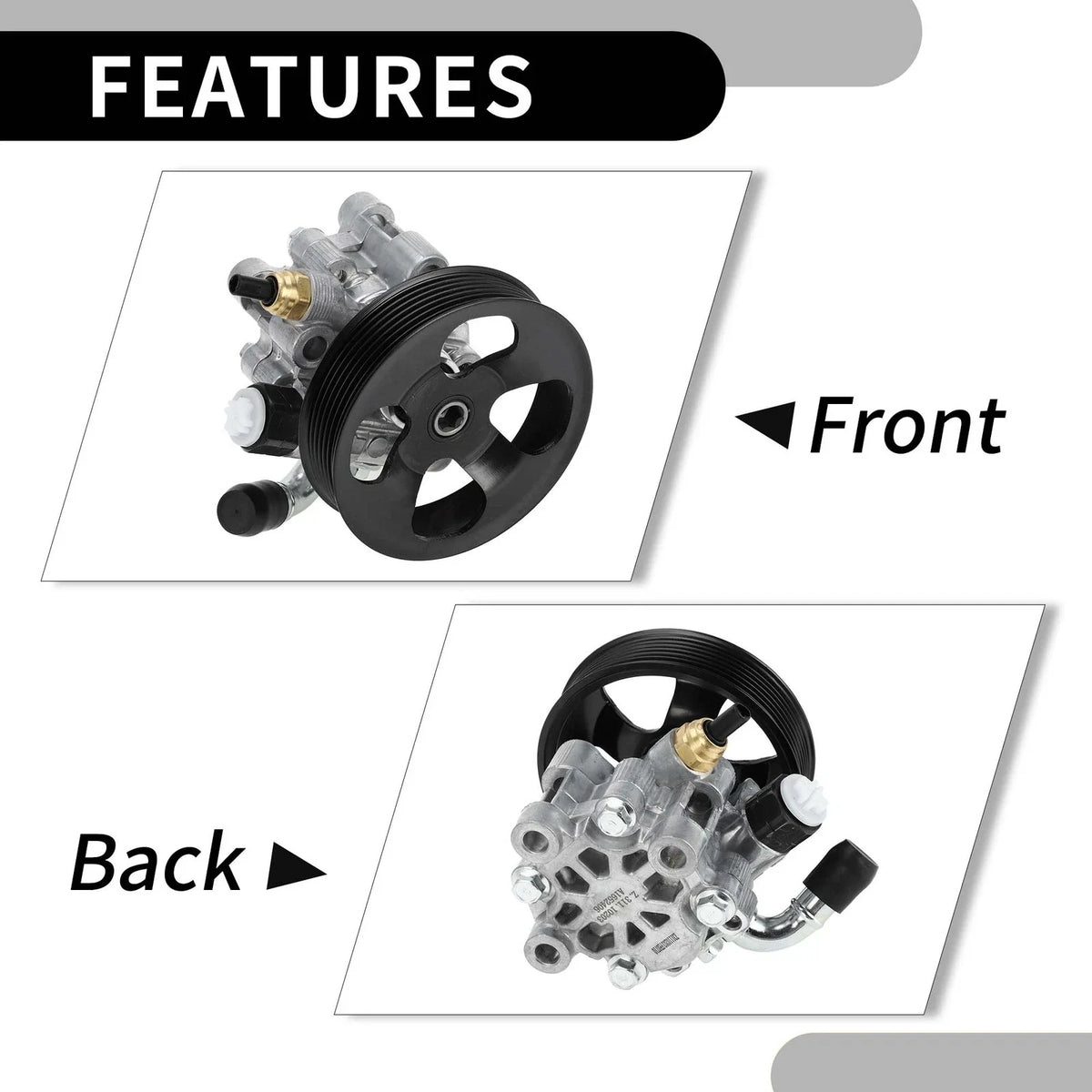 Power Steering Pump with Pulley 4431048070 for Toyota Tacoma 4.0L (2005–2015)