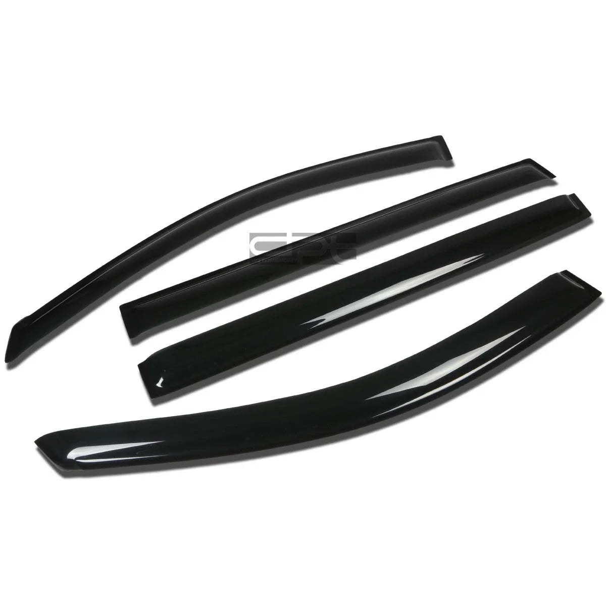 Set of 4 Window Visors for Toyota Sienna (2004–2011) Smoke Tint Rain Guard