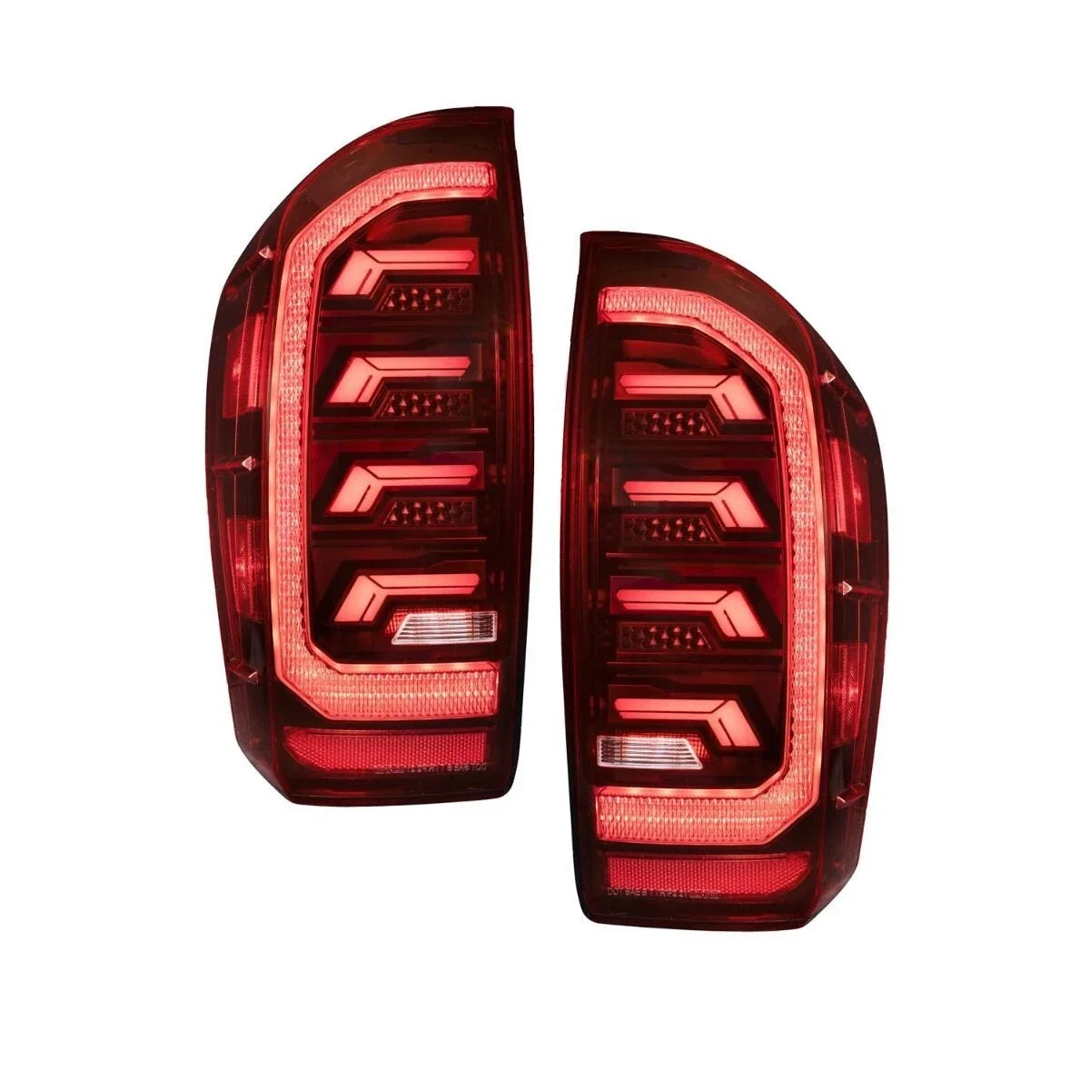 Tail Lights LED Red Pair for Toyota Tacoma (2016–2023)
