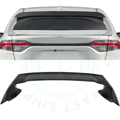 Black Rear Spoiler for Toyota Corolla (2014–2020) Matte ABS