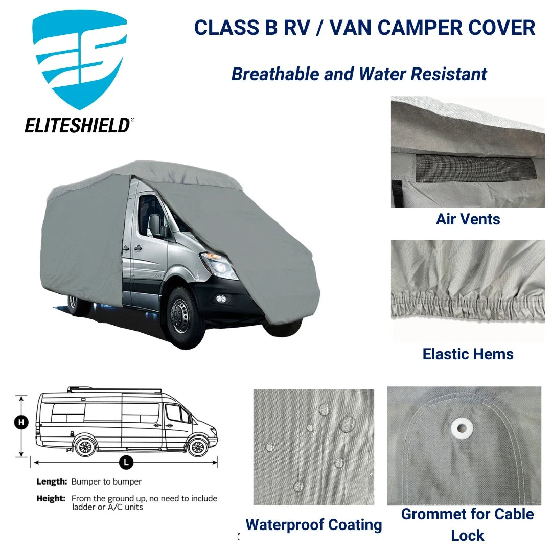 Deluxe High Top Van Cover for Sprinter 170" WB (22'–24')