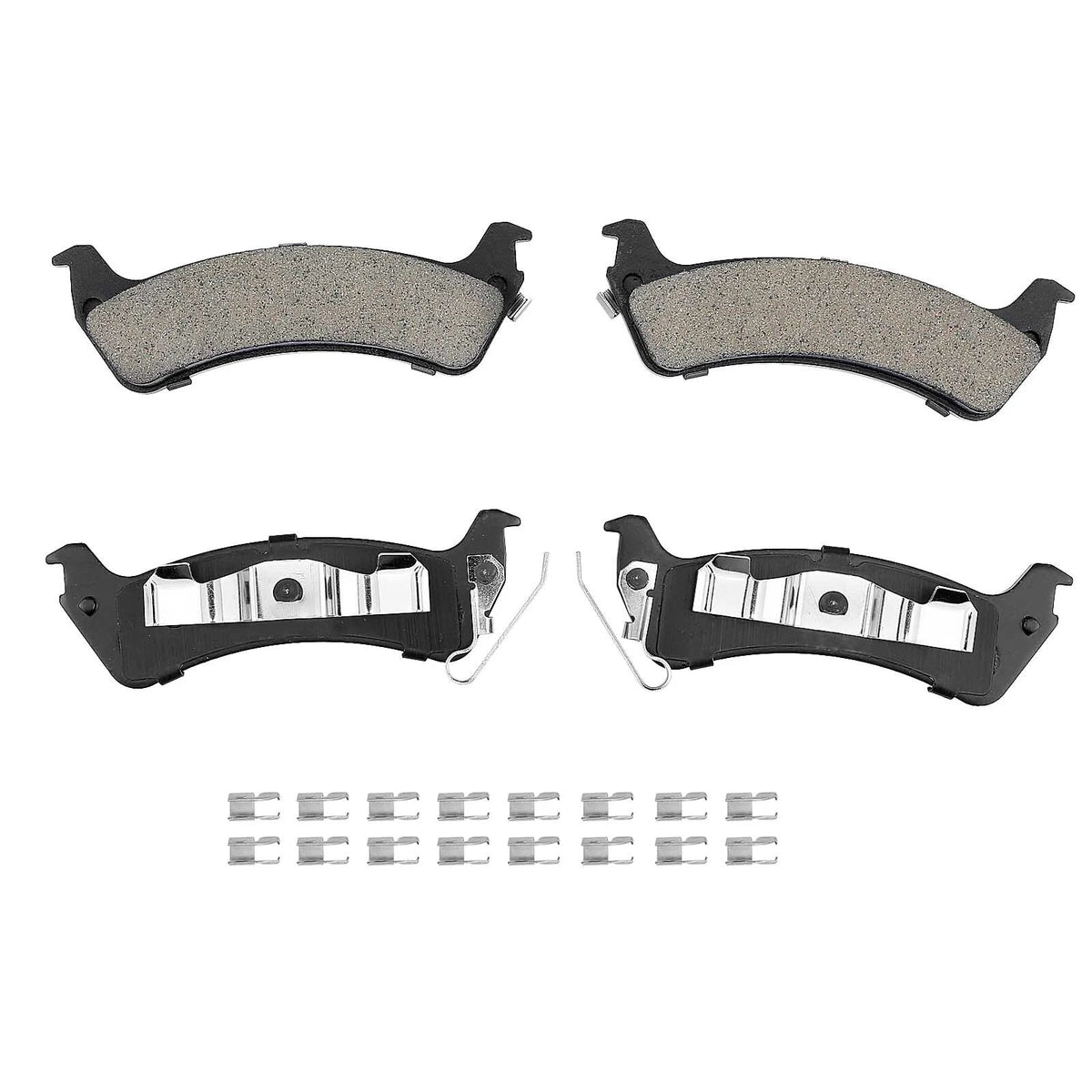 Rear Disc Brake Rotors & Ceramic Pads for Jeep Grand Cherokee (1994–1998)