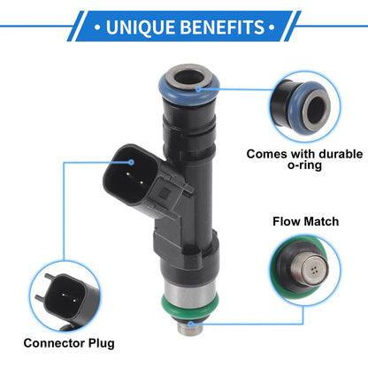 1 Pc No.0280158227 Fuel Injector for Ford F-150 (2011–2015) V8 5.0L