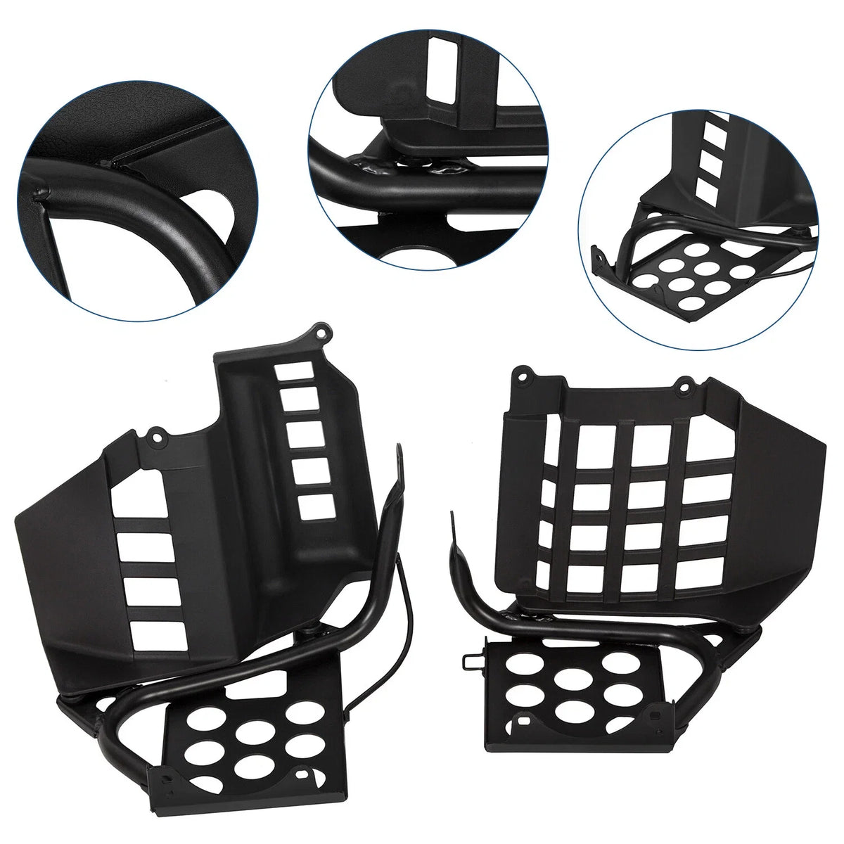 Heel Guards Footrest Set for Yamaha Banshee YFZ350 (1987–2006)