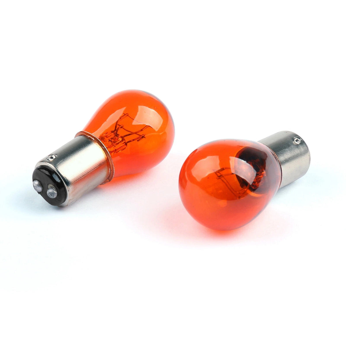 4X Smoke Turn Signal Lens Bulbs for Road King Touring Glide (1986–2007) TS-122-Smoke