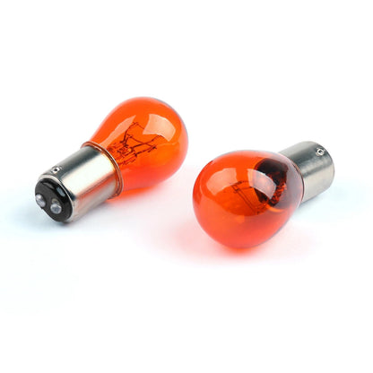 4X Smoke Turn Signal Lens Bulbs for Road King Touring Glide (1986–2007) TS-122-Smoke